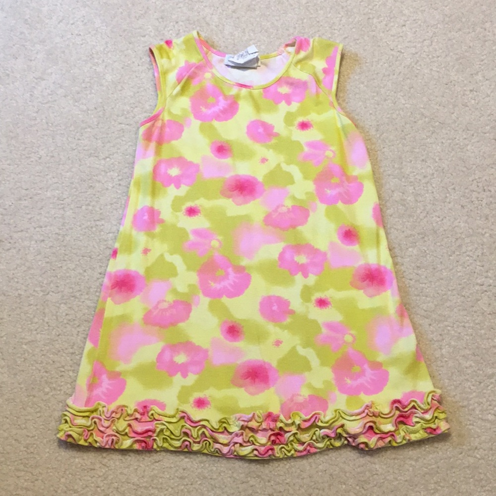 EUC deux par deux girls sleeveless dress